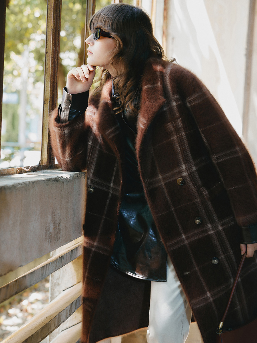 Classic Plaid Coat
