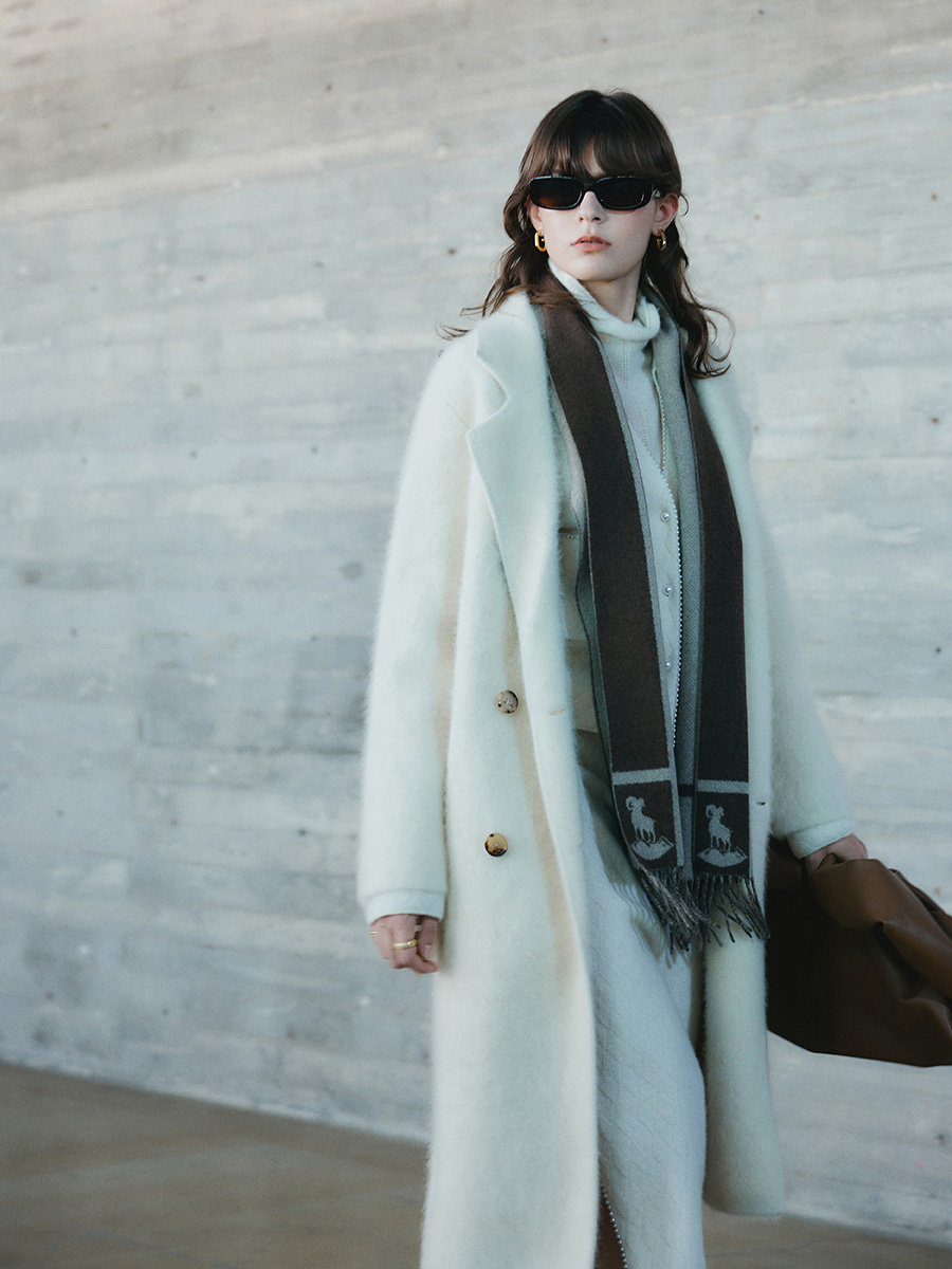 ZLY双面提花围巾