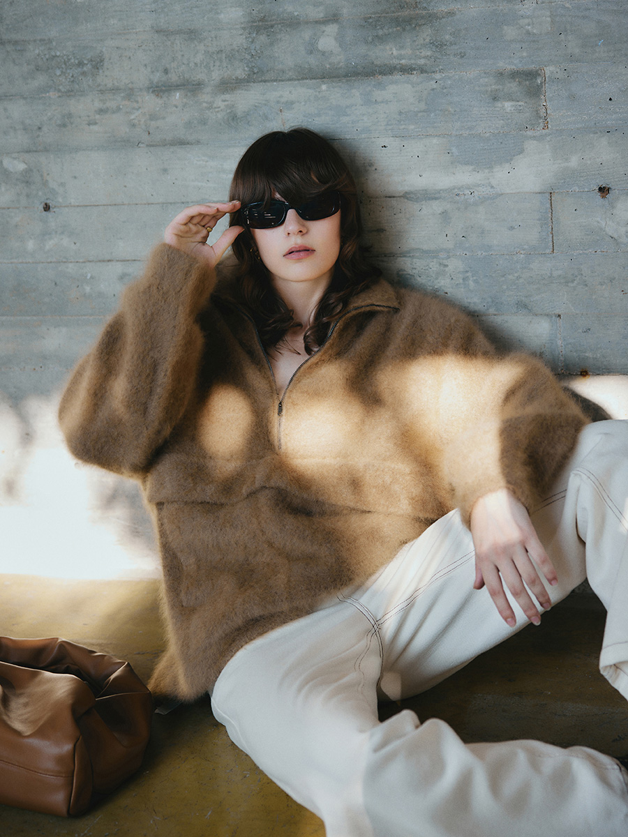 Puff Sleeve Sweatshirt 